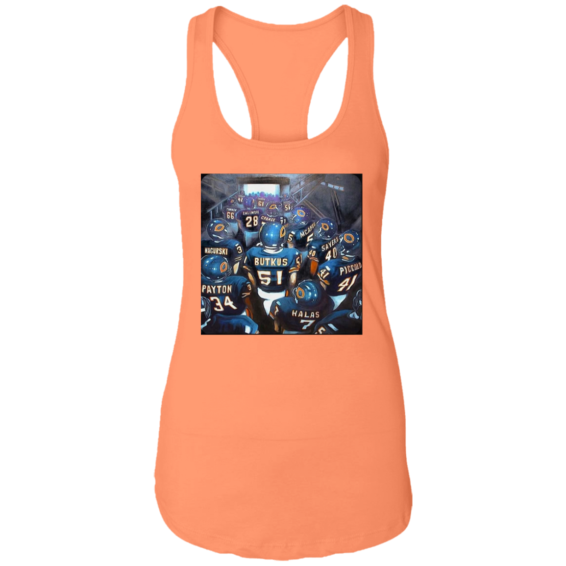 "MONSTERS OF THE MIDWAY" Ladies Ideal Racerback Tank