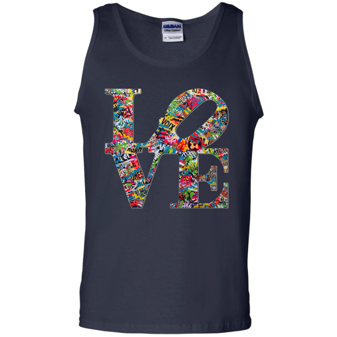 "LOVE 2.0" 100% Cotton Tank Top