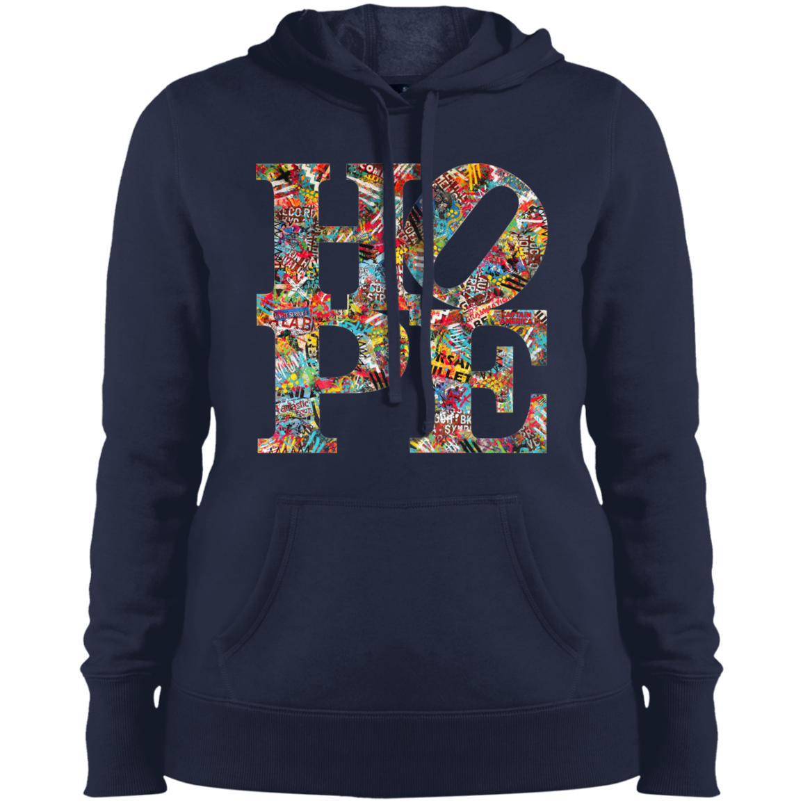 "HOPE" Ladies' Pullover Hooded Sweatshirt