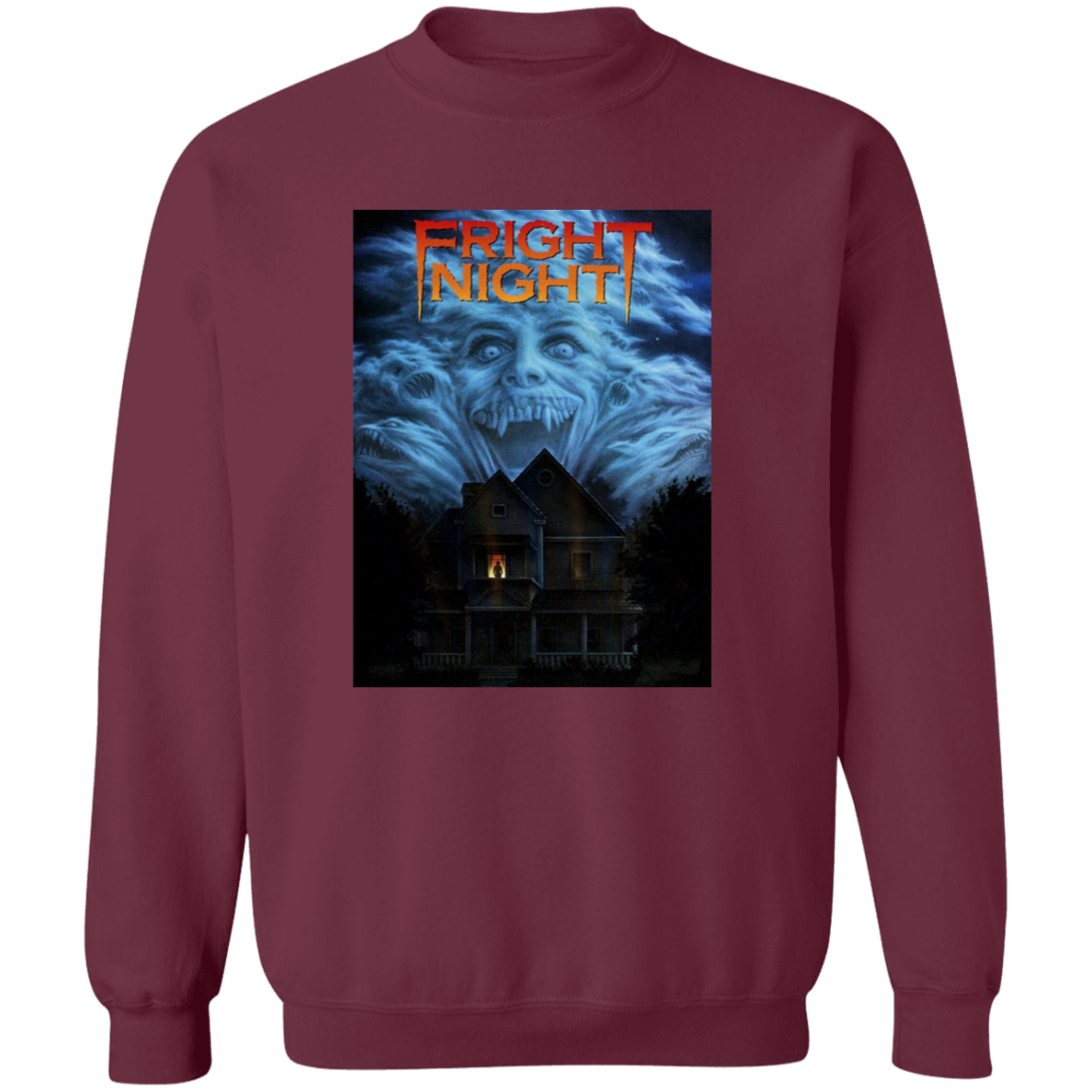 "FRIGHT NIGHT" Crewneck Pullover Sweatshirt