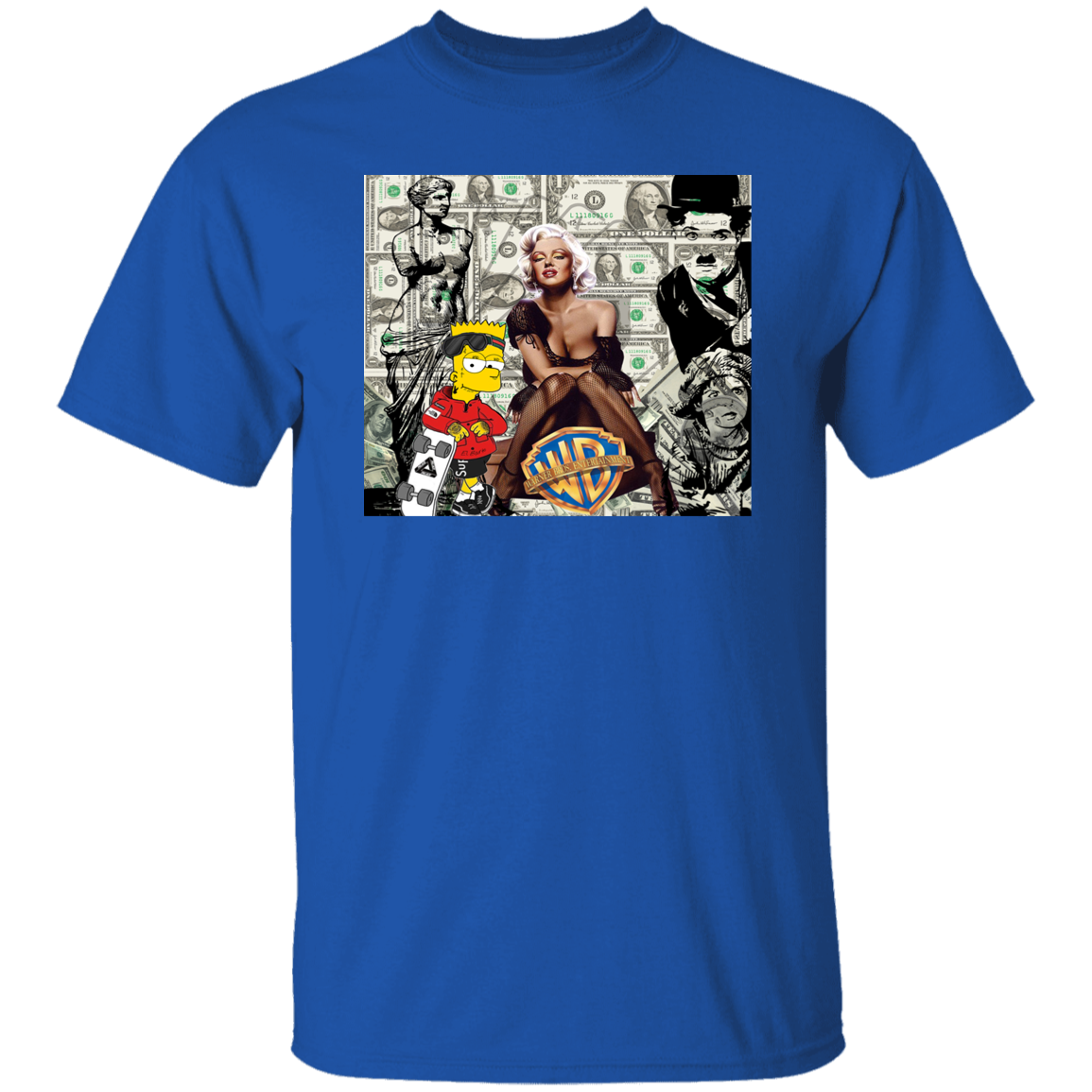 "MONEY MAKING MARILYN" 5.3 oz. T-Shirt