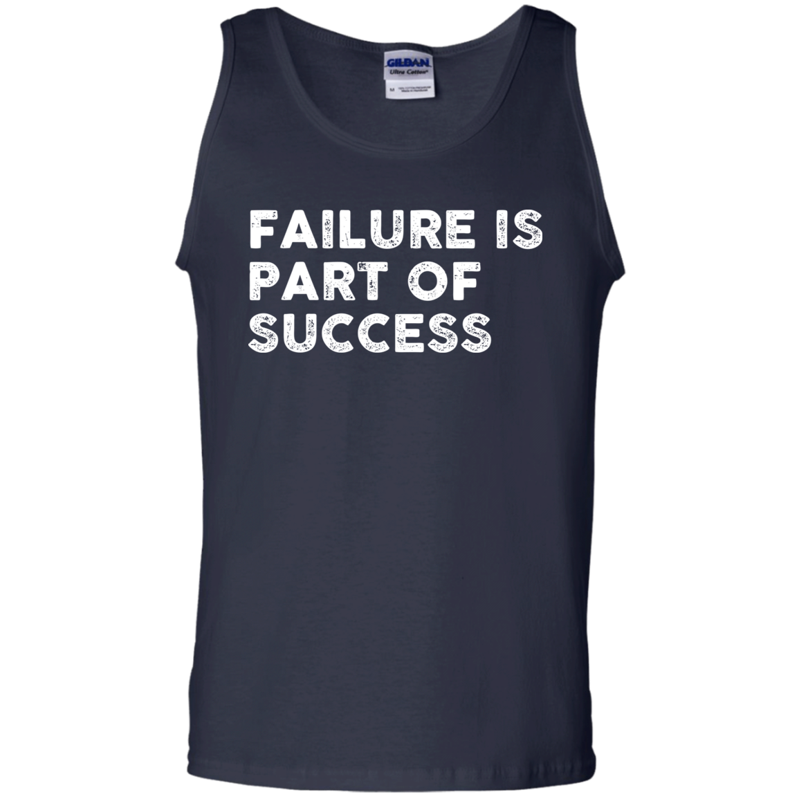 "FAILURE IS" 100% Cotton Tank Top