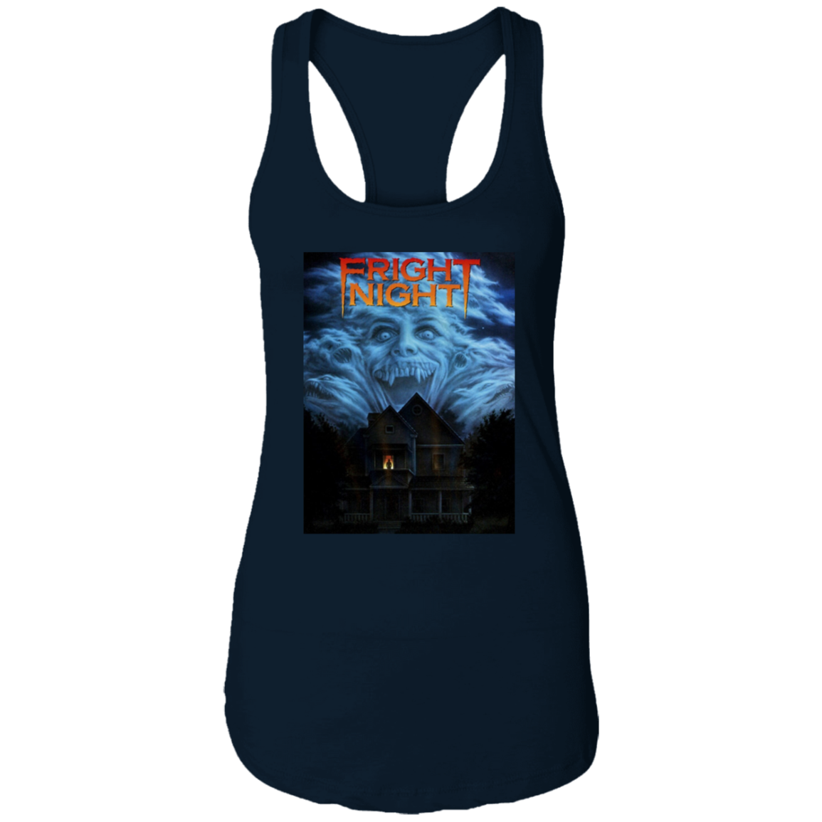 "FRIGHT NIGHT" Ladies Ideal Racerback Tank