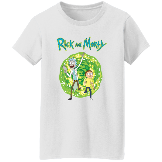 "RICK AND MORTY" Ladies' 5.3 oz. T-Shirt