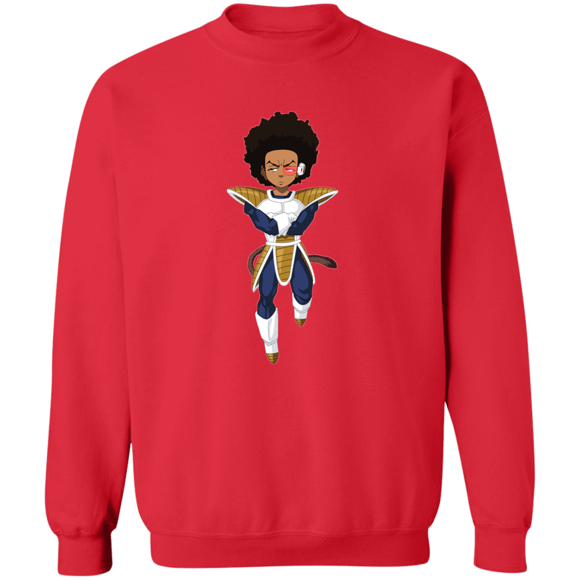 "HUEGETA" Crewneck Pullover Sweatshirt