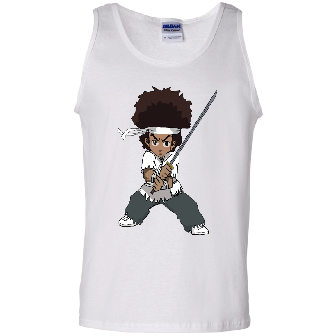 "FREEMAN SAMURAI" 100% Cotton Tank Top