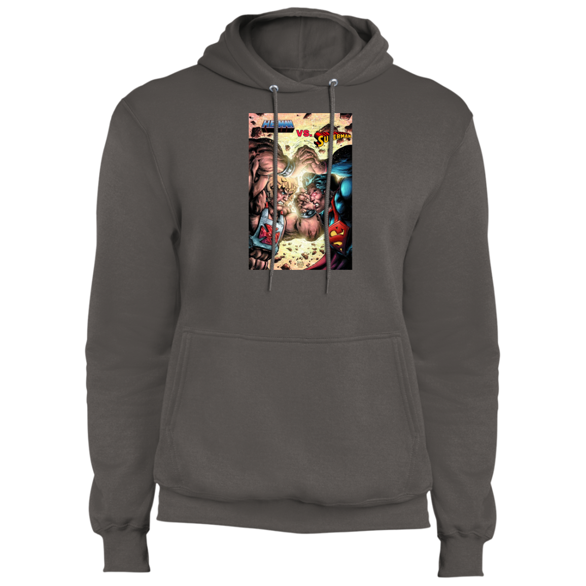 "HE-MAN VS SUPERMAN" Core Fleece Pullover Hoodie