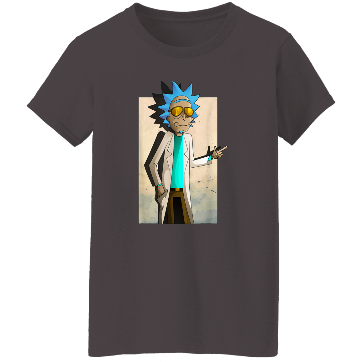 "COOL RICK" Ladies' 5.3 oz. T-Shirt