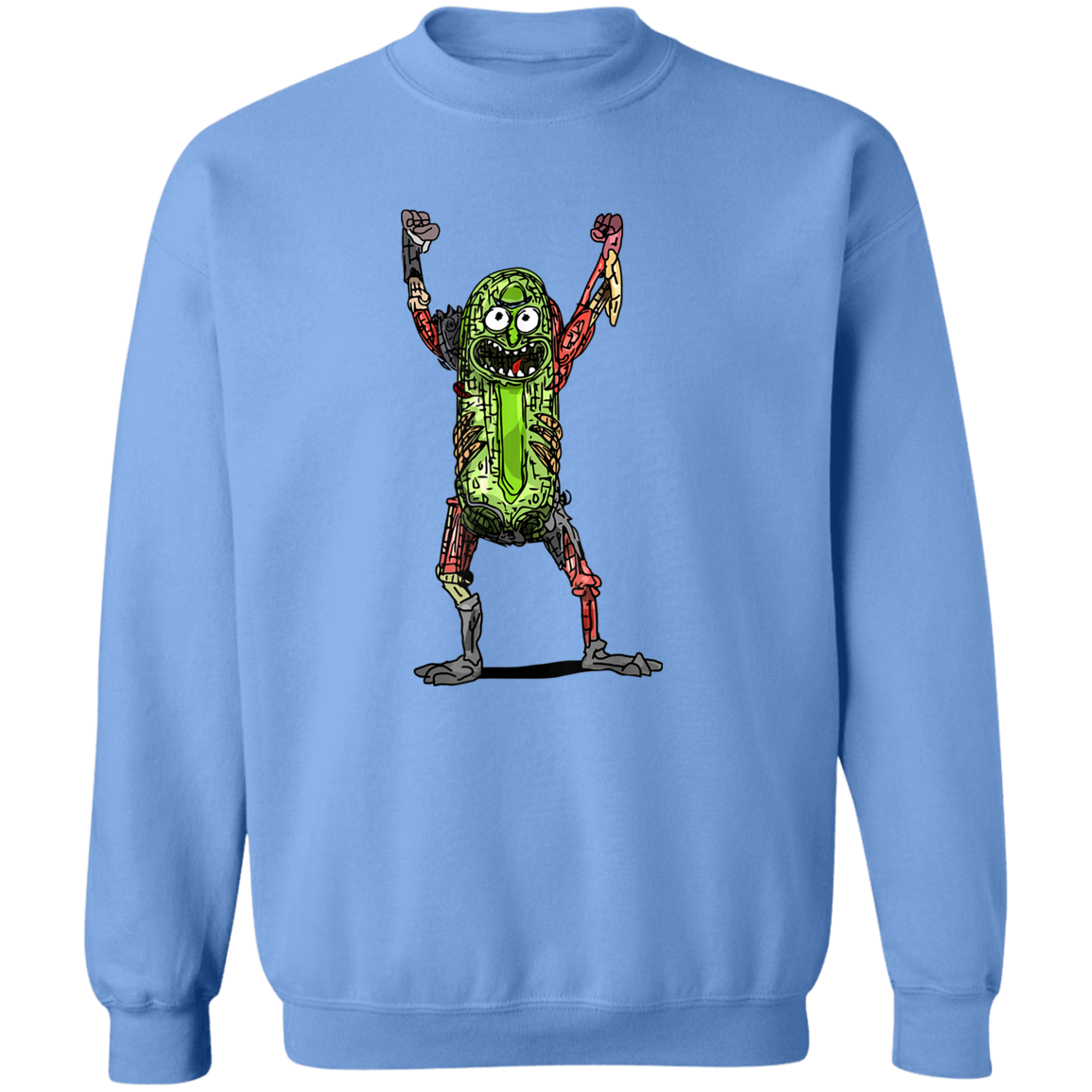 "PICKLE RICK" Crewneck Pullover Sweatshirt