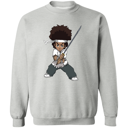 "FREEMAN SAMURAI" Crewneck Pullover Sweatshirt