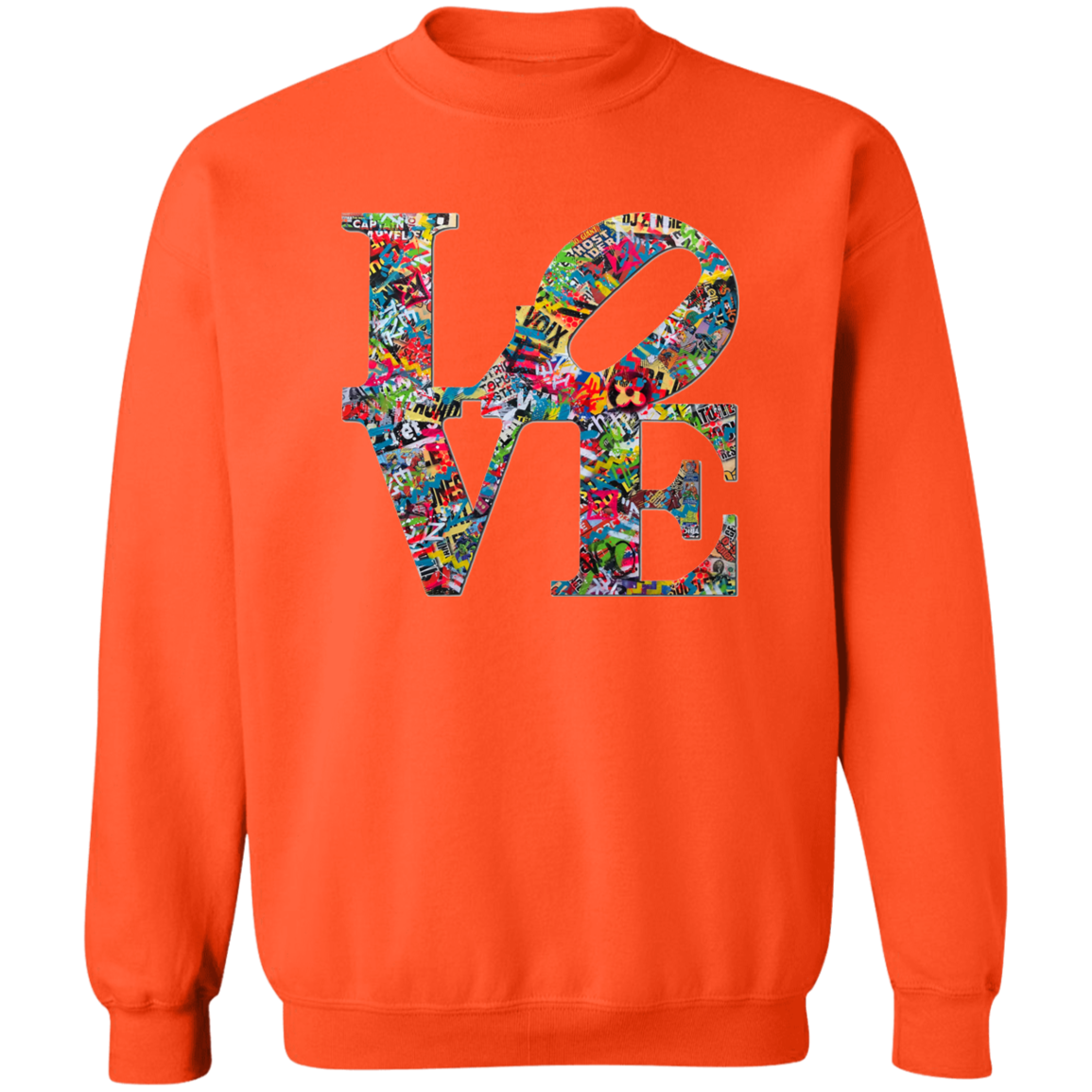 "LOVE 2.0" Crewneck Pullover Sweatshirt