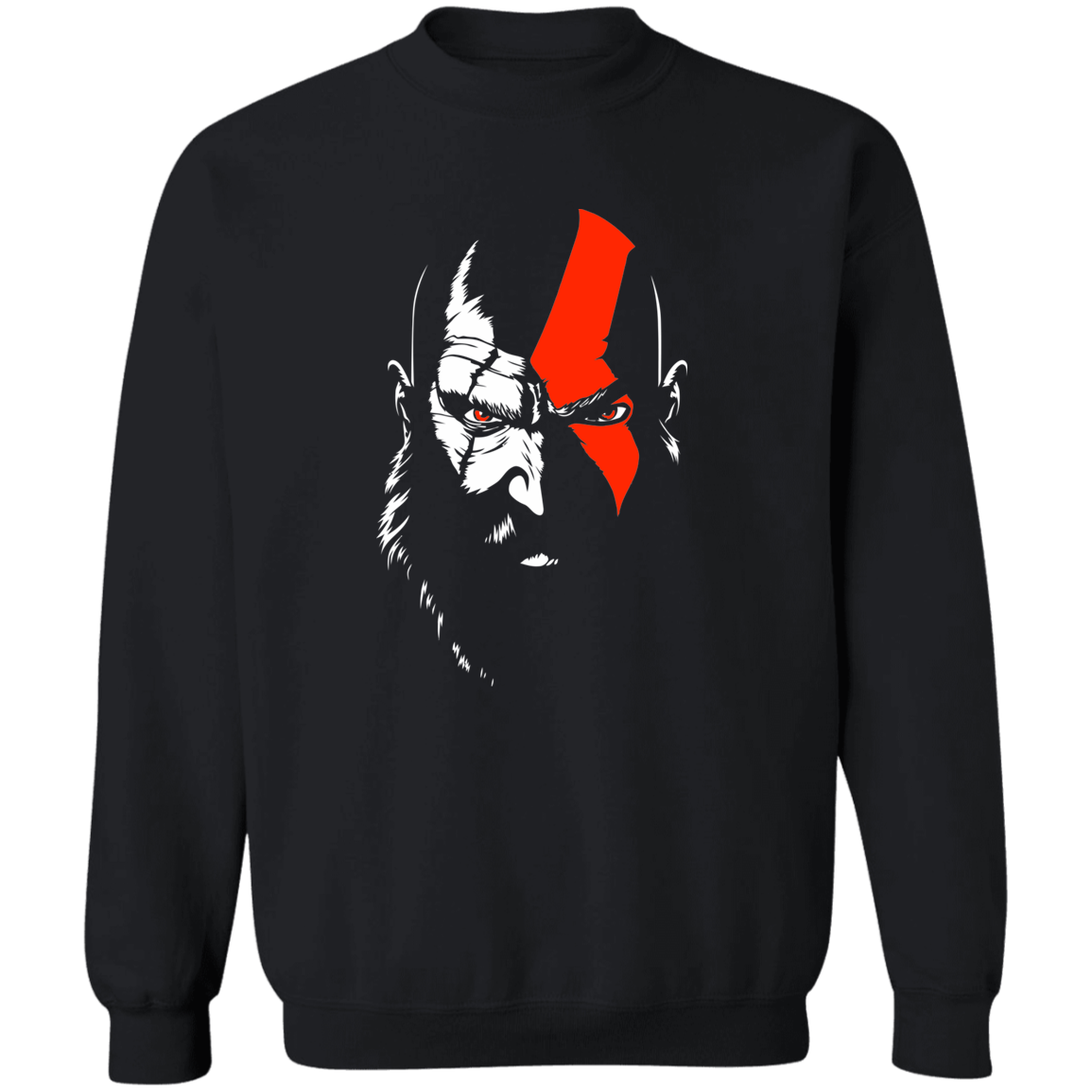 "KRATOS" Crewneck Pullover Sweatshirt