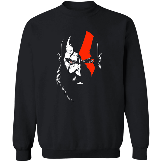 "KRATOS" Crewneck Pullover Sweatshirt