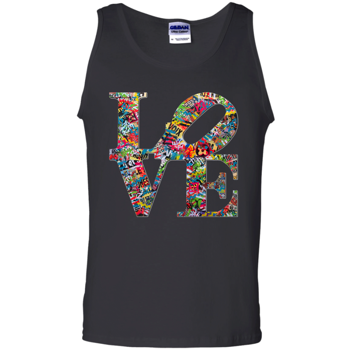 "LOVE 2.0" 100% Cotton Tank Top