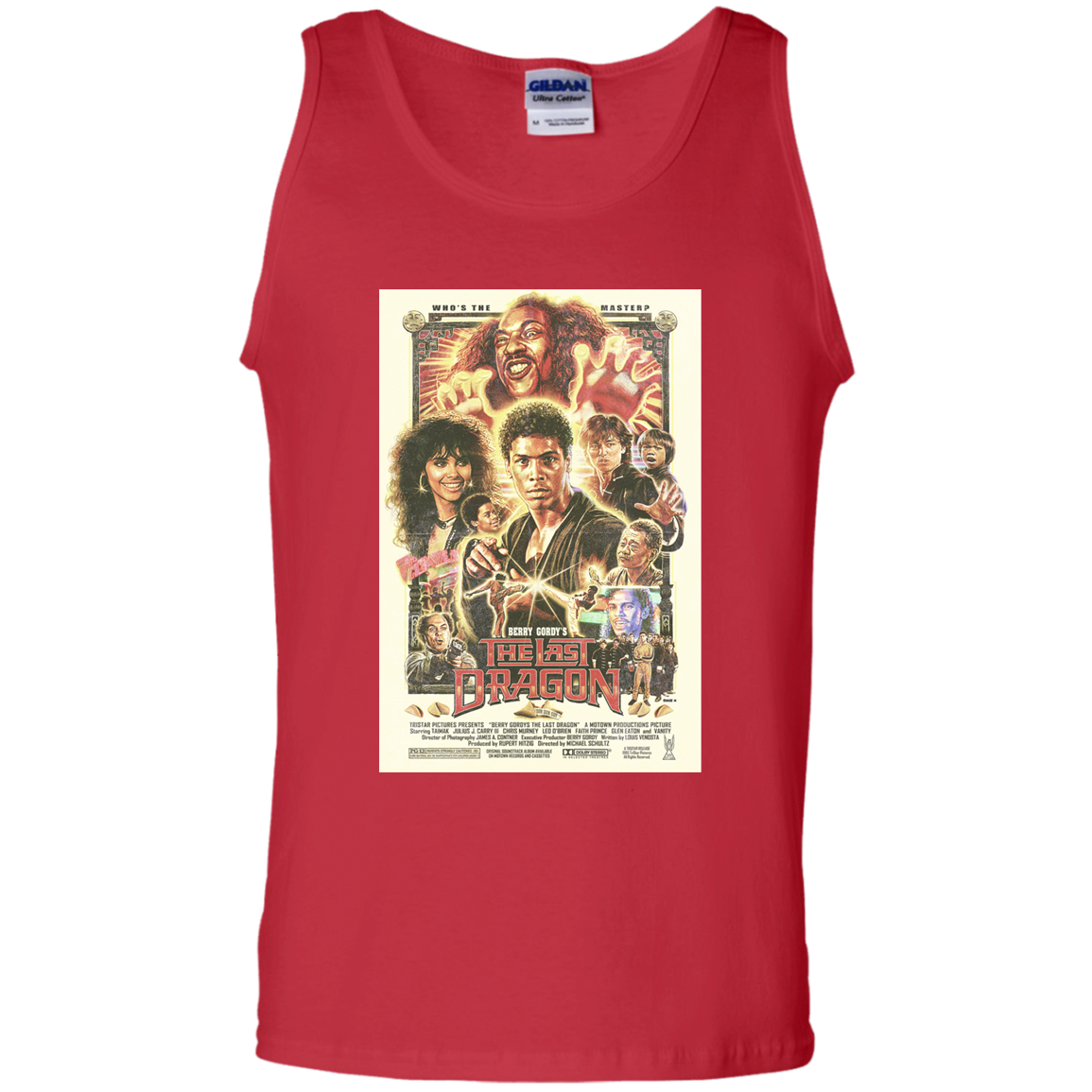 "WHO IS THE MASTER" 100% Cotton Tank Top