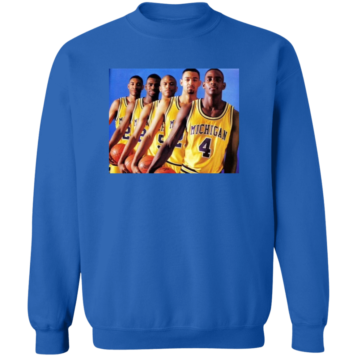 "FABFIVE" Crewneck Pullover Sweatshirt