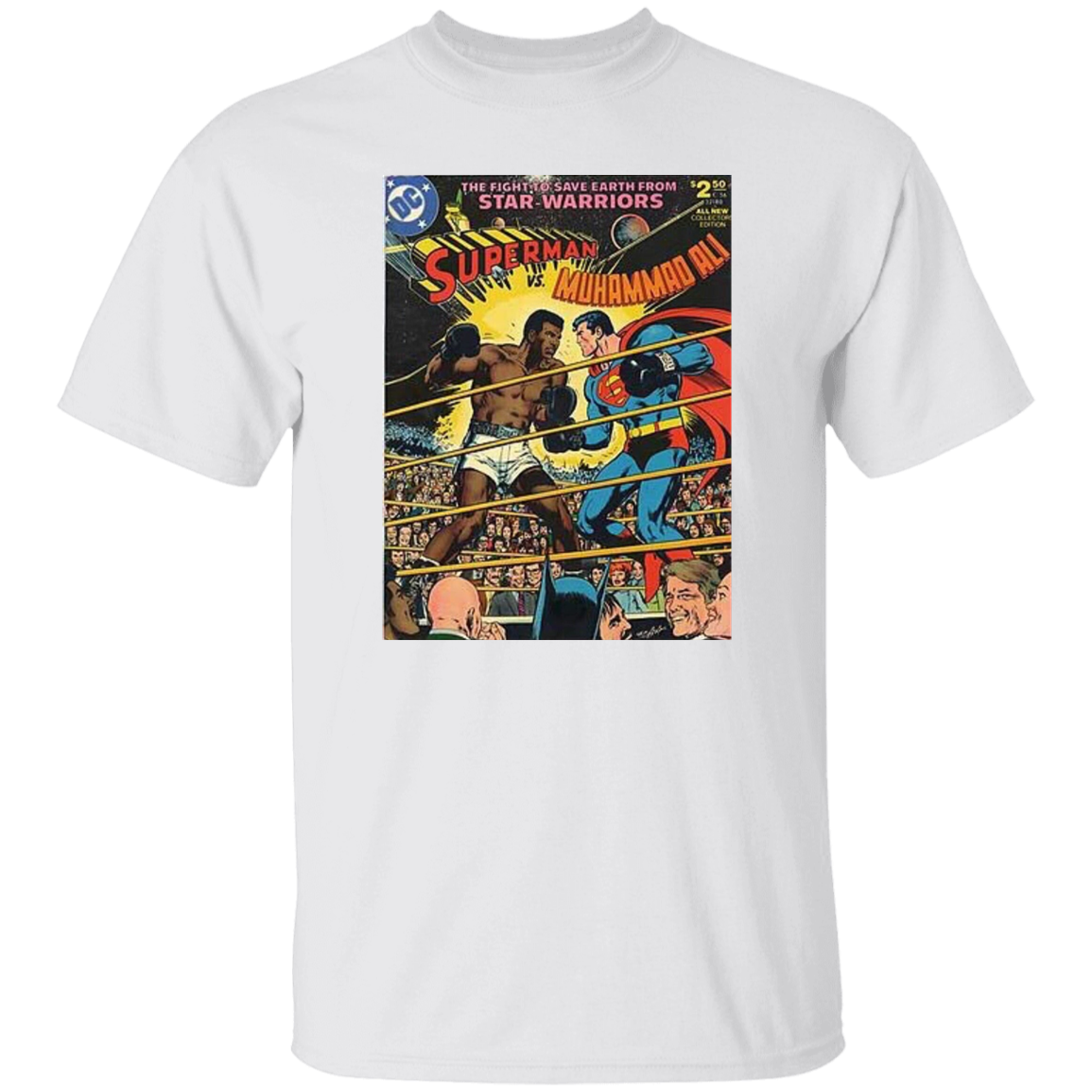 "SUPERMAN VS ALI" 5.3 oz. T-Shirt