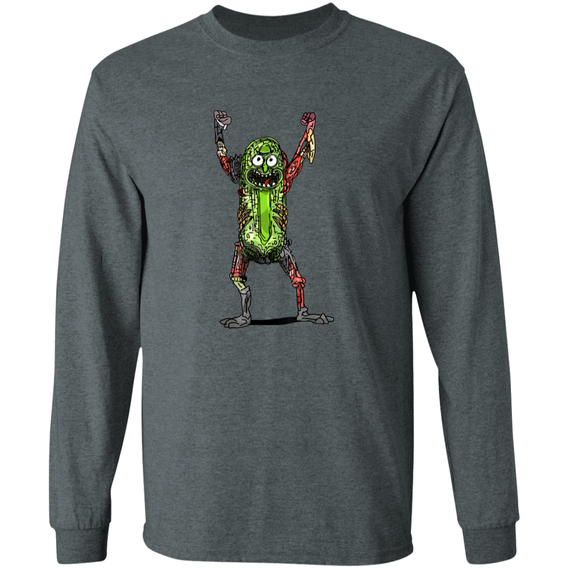 "PICKLE RICK" LS Ultra Cotton T-Shirt