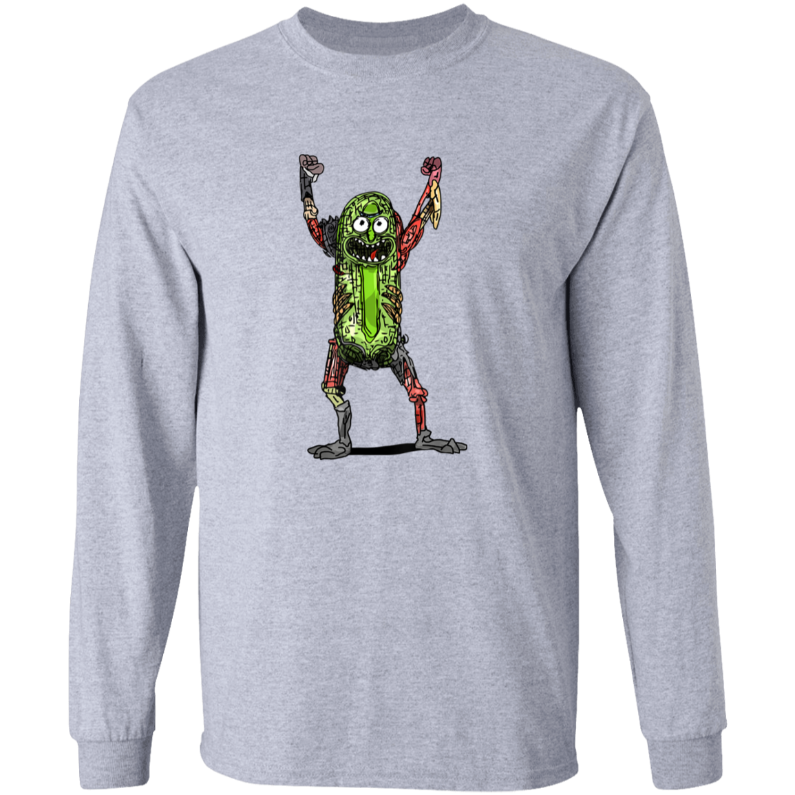 "PICKLE RICK" LS Ultra Cotton T-Shirt