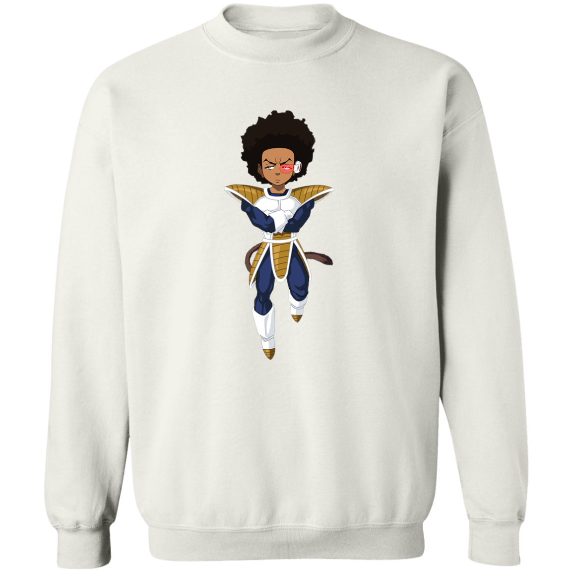 "HUEGETA" Crewneck Pullover Sweatshirt