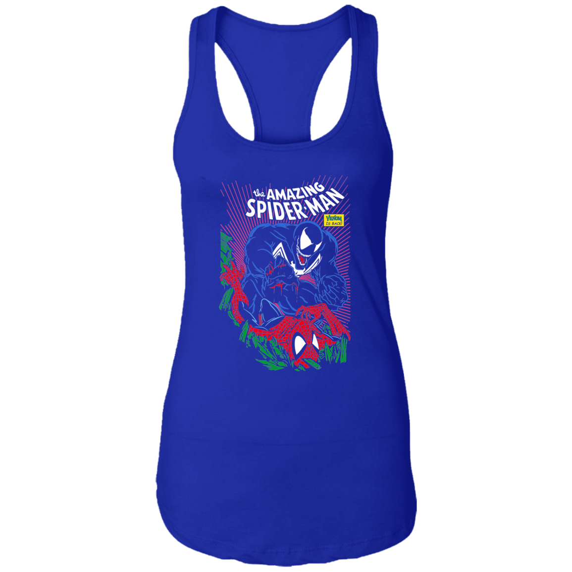 "VENOM IS BACK" Ladies Ideal Racerback Tank