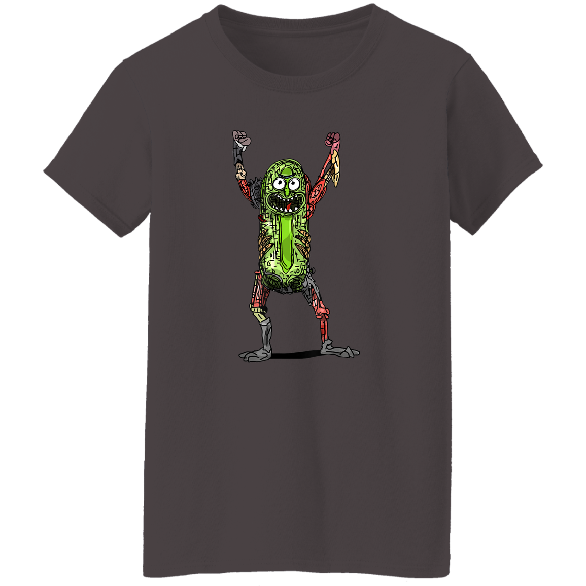 "PICKLE RICK" Ladies' 5.3 oz. T-Shirt