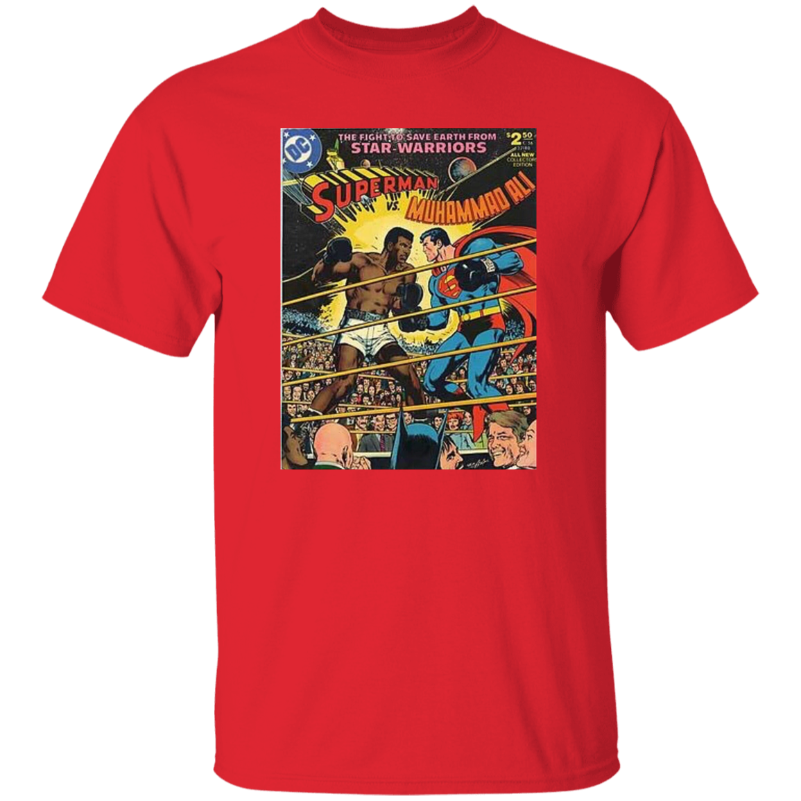 "SUPERMAN VS ALI" 5.3 oz. T-Shirt