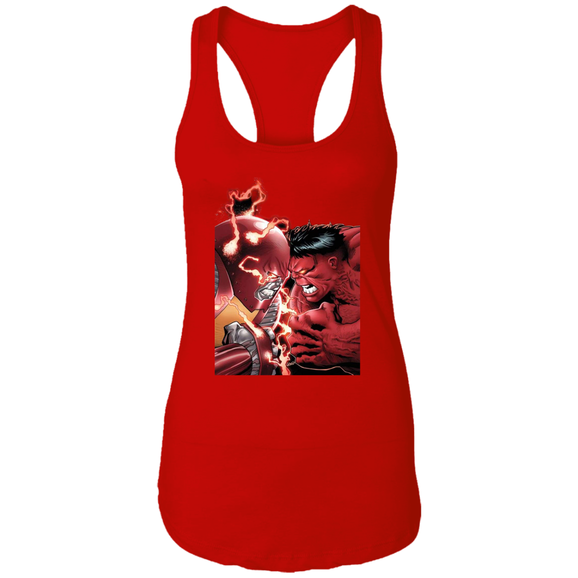 "THE ULTIMATE GRUDGE MATCH" Ladies Ideal Racerback Tank