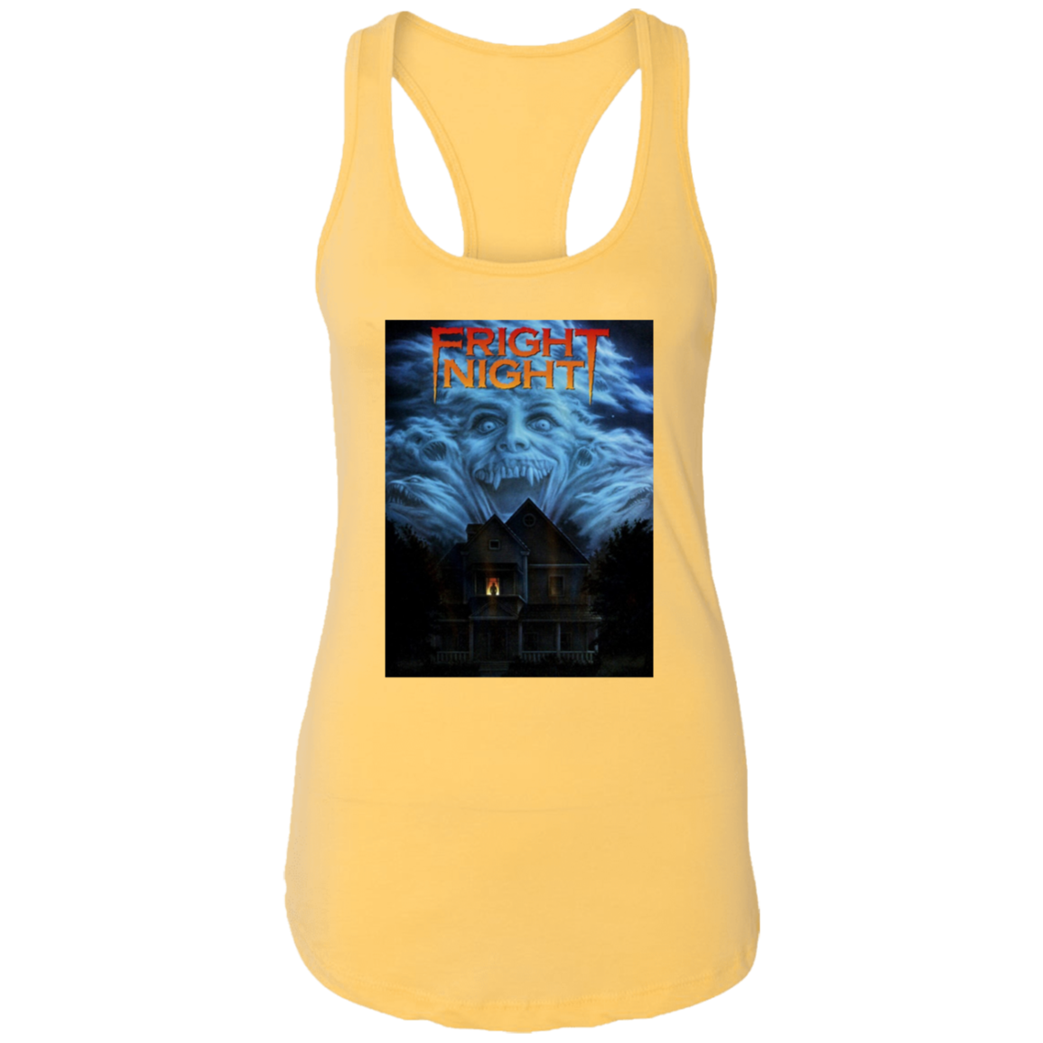 "FRIGHT NIGHT" Ladies Ideal Racerback Tank