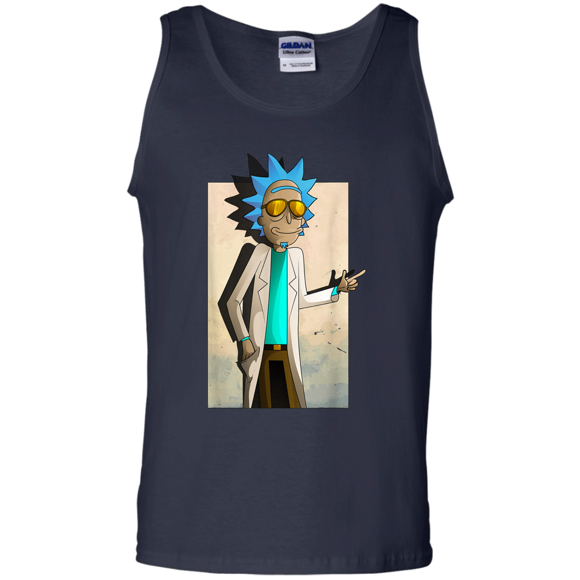 "COOL RICK" 100% Cotton Tank Top