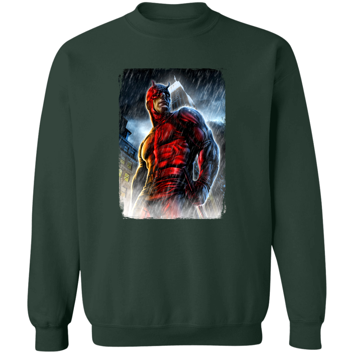 "THE MAN WITHOUT FEAR" Crewneck Pullover Sweatshirt