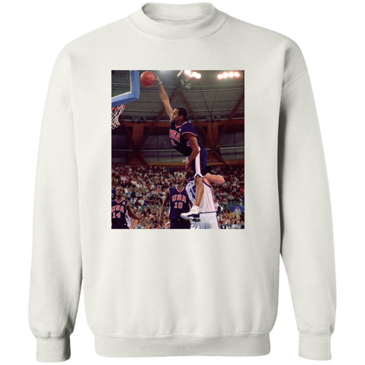 "HALF MAN HALF AMAZING" Crewneck Pullover Sweatshirt