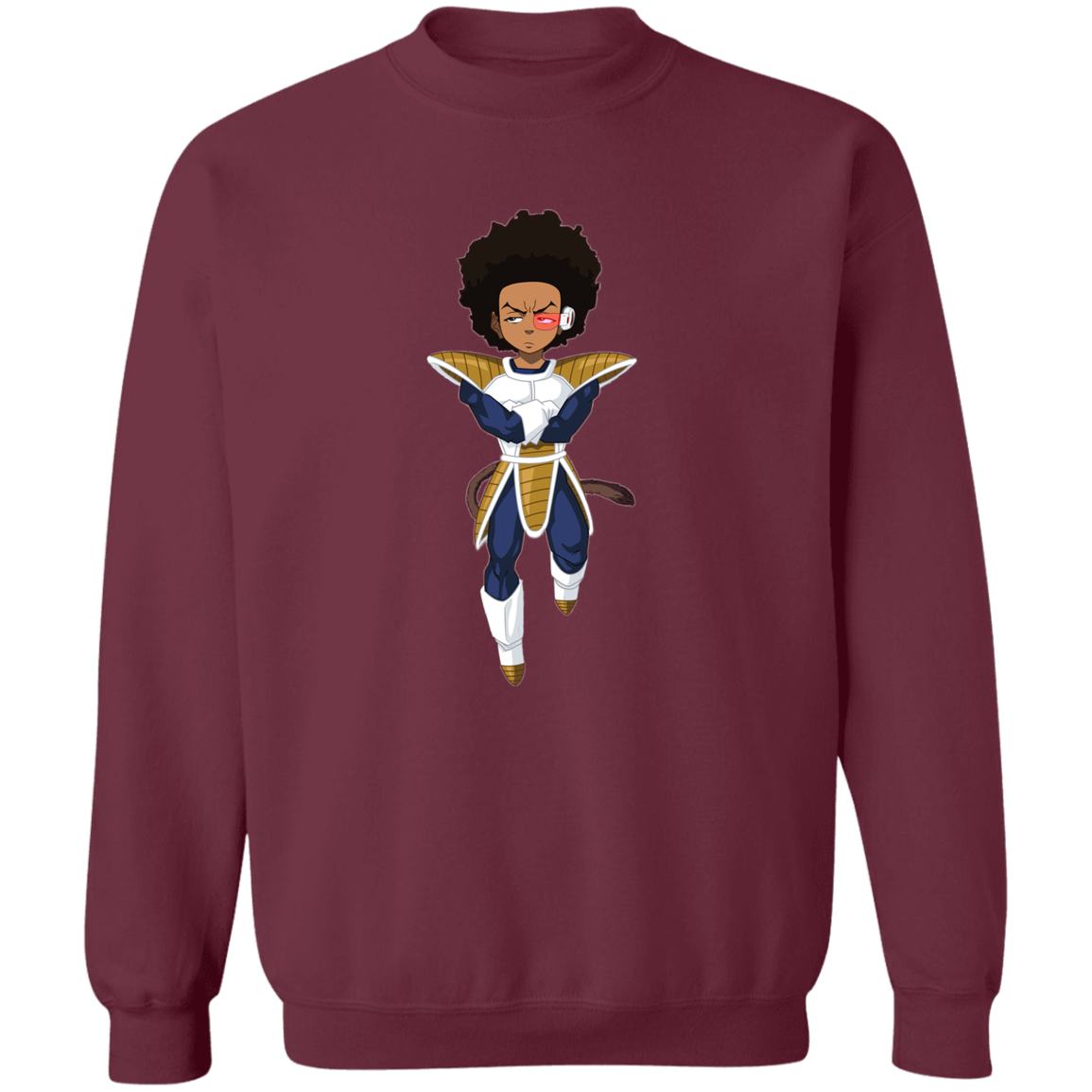 "HUEGETA" Crewneck Pullover Sweatshirt