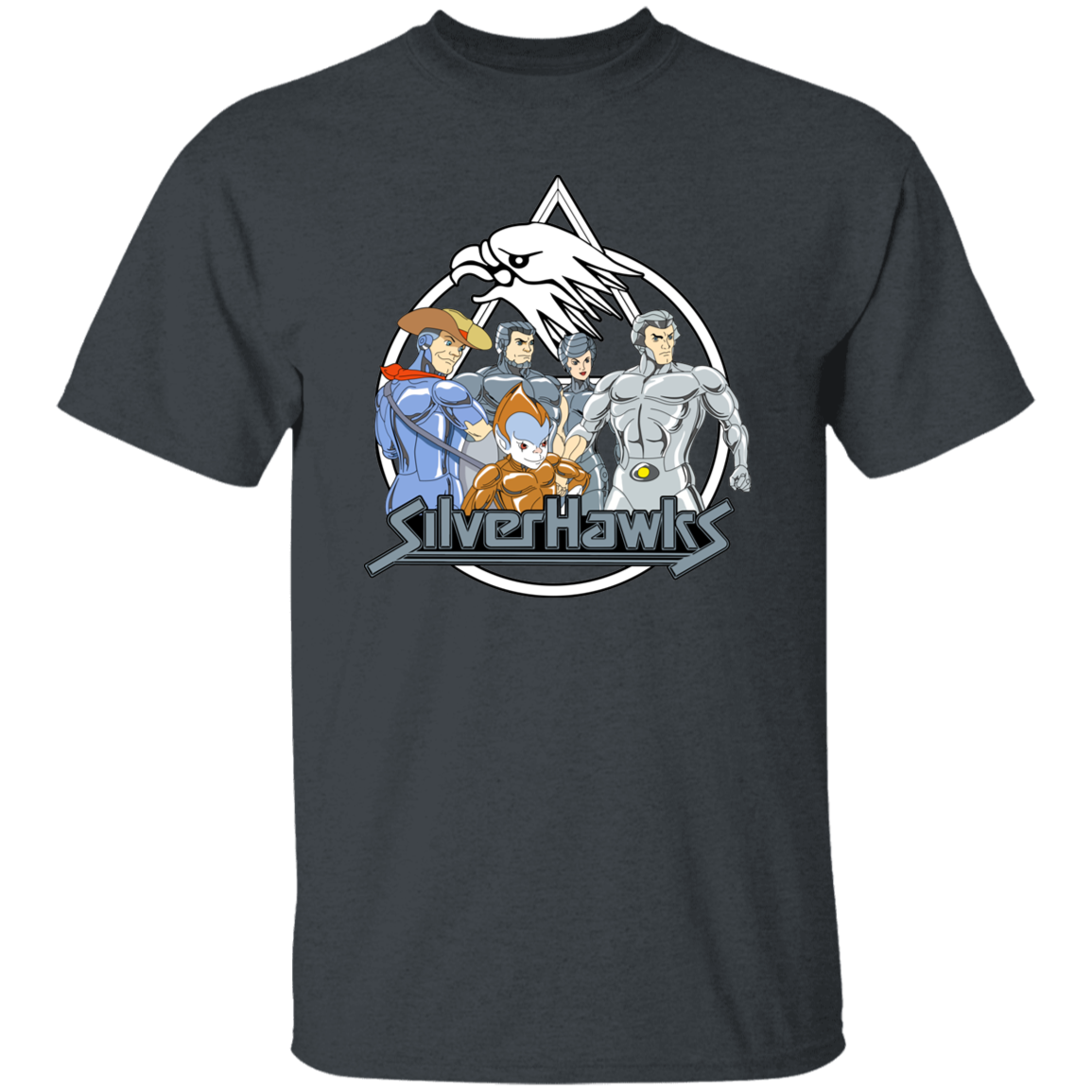 "SILVERHAWKS" 5.3 oz. T-Shirt