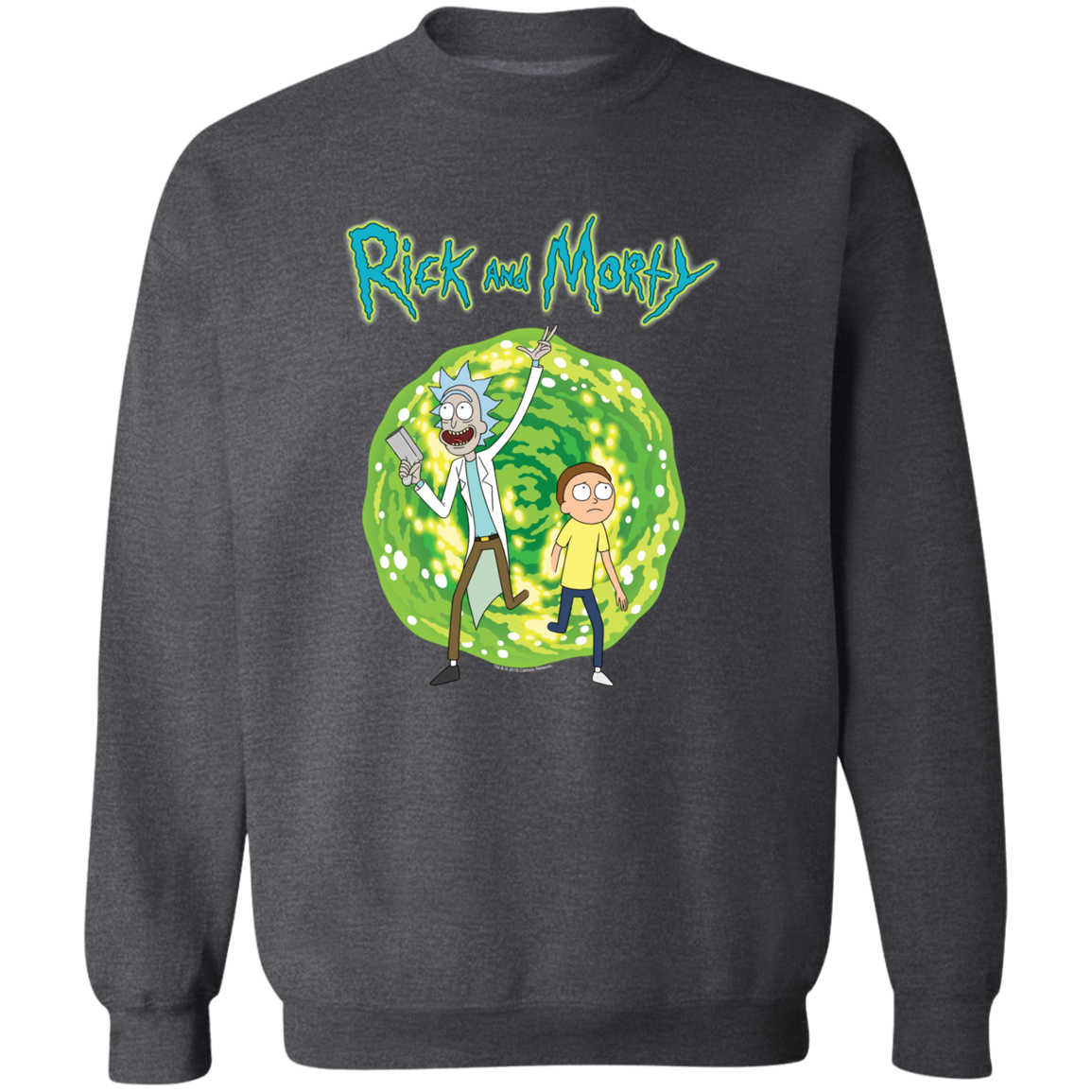 "RICK AND MORTY" Crewneck Pullover Sweatshirt