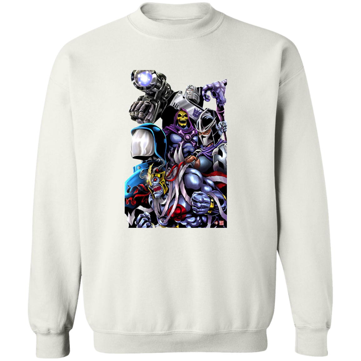 "80's EVIL" Crewneck Pullover Sweatshirt