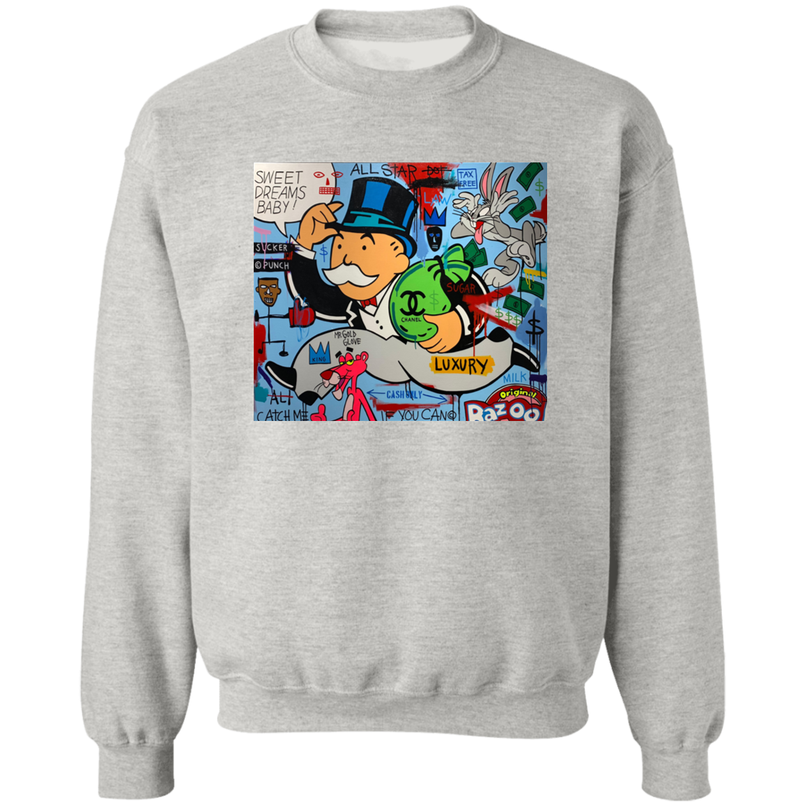 "SWEET DREAMS" Crewneck Pullover Sweatshirt