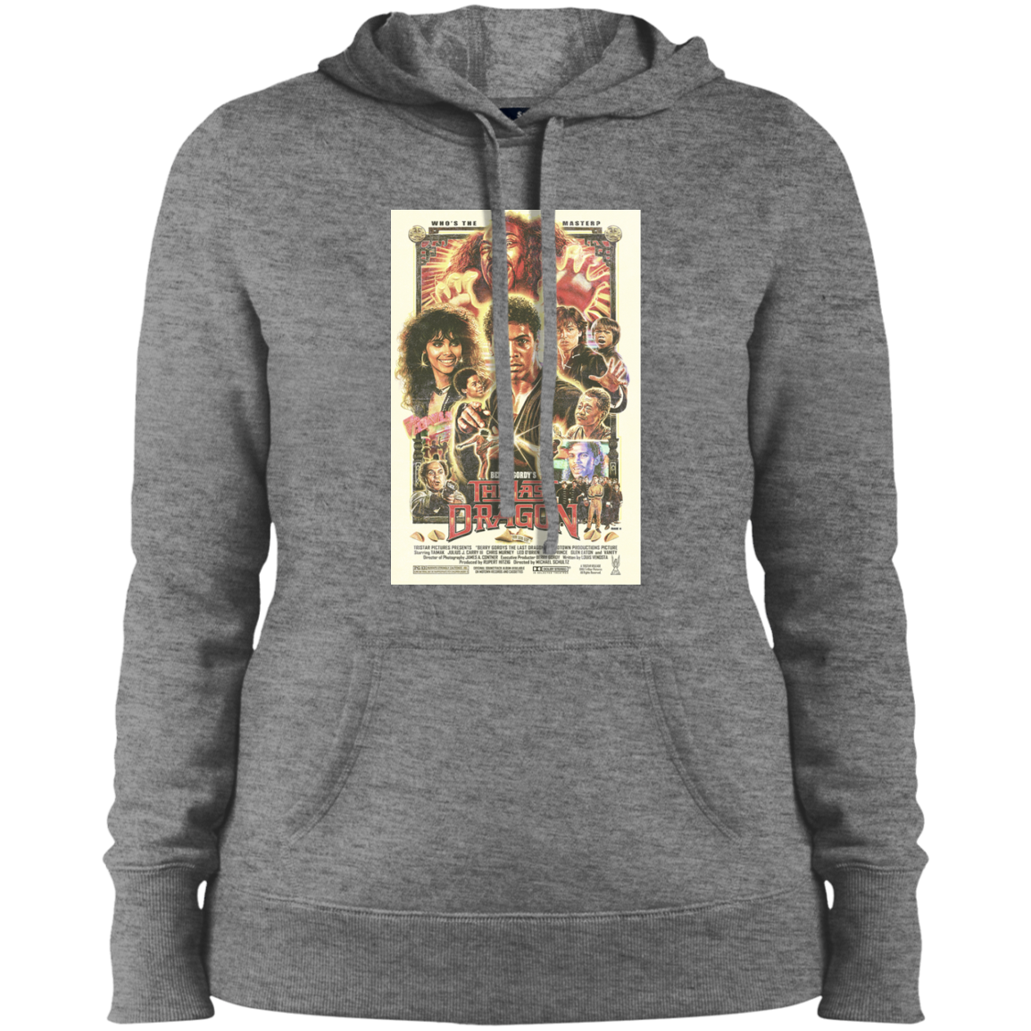 "WHO IS THE MASTER" Ladies' Pullover Hooded Sweatshirt