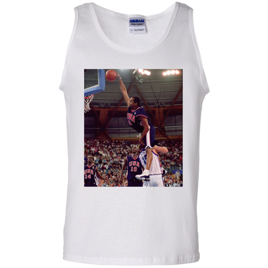 "HALF MAN HALF AMAZING" 100% Cotton Tank Top