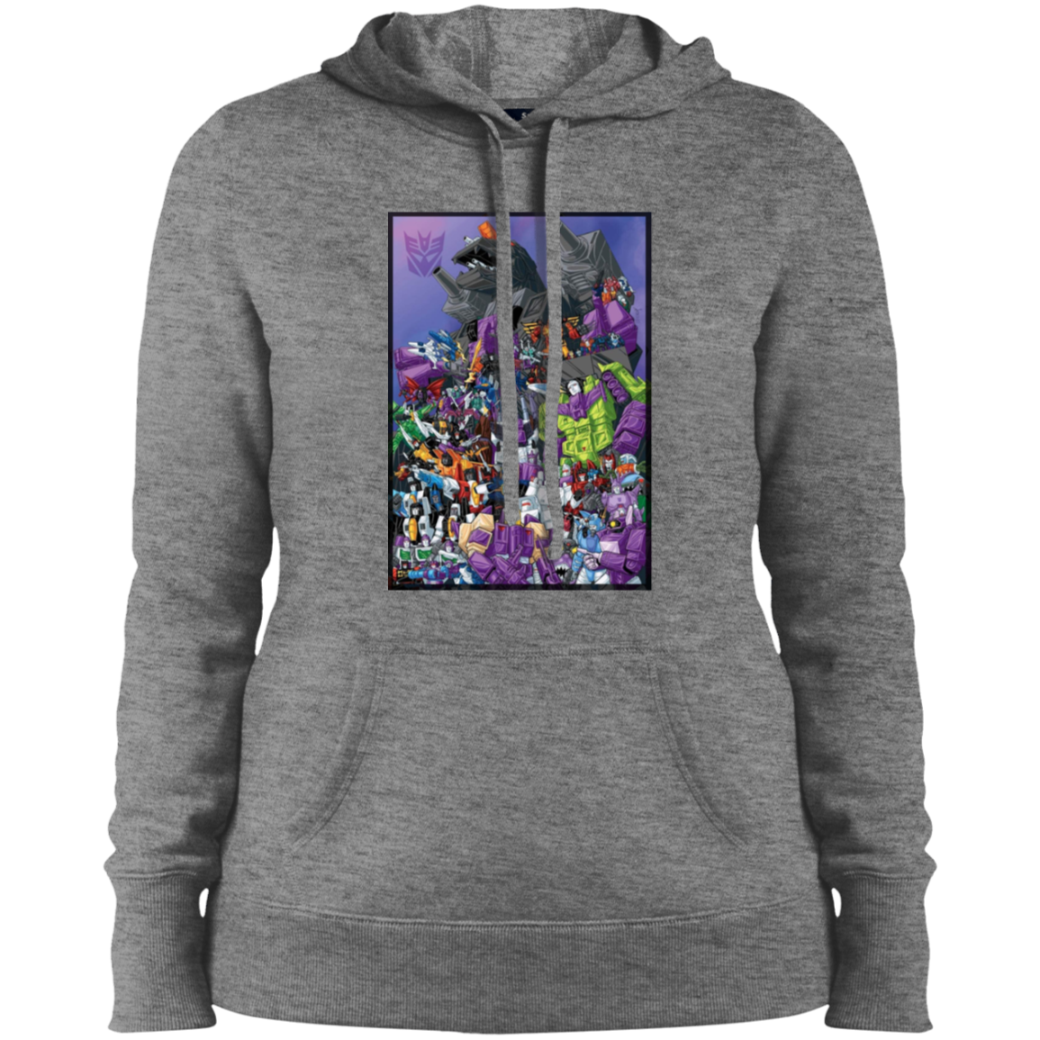 "DECEPTICONS UNITE" Ladies' Pullover Hooded Sweatshirt