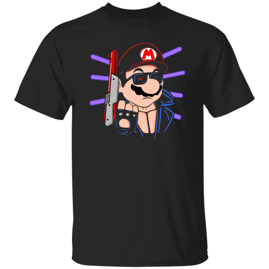 "MARIO TERMINATOR" 5.3 oz. T-Shirt