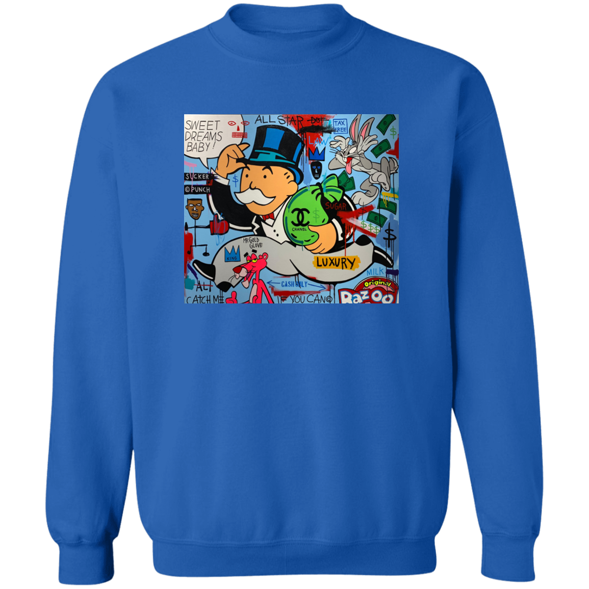 "SWEET DREAMS" Crewneck Pullover Sweatshirt