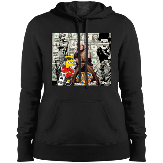 "MONEY MAKING MARILYN" Ladies' Pullover Hooded Sweatshirt