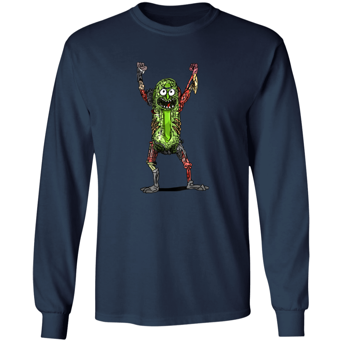 "PICKLE RICK" LS Ultra Cotton T-Shirt