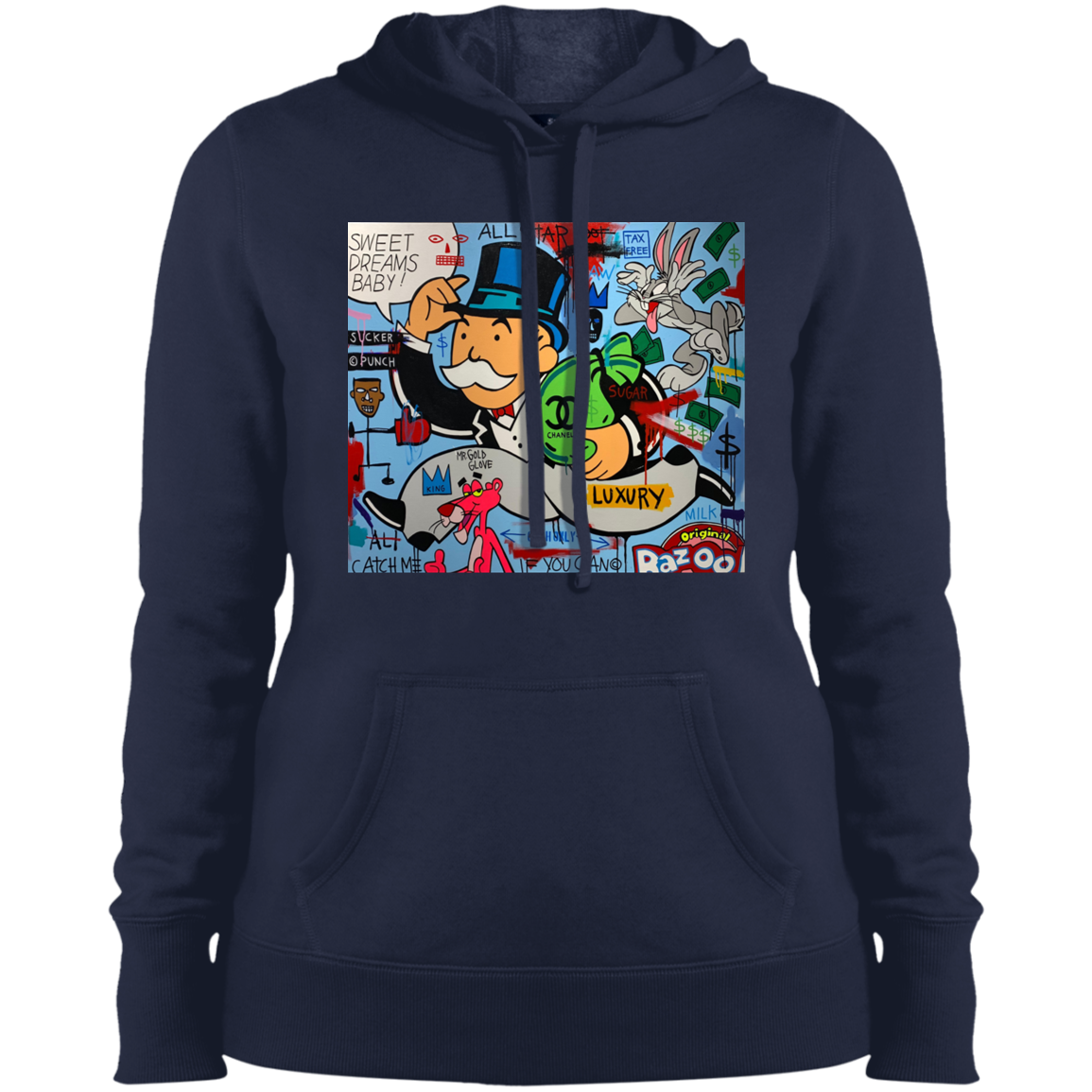 "SWEET DREAMS" Ladies' Pullover Hooded Sweatshirt