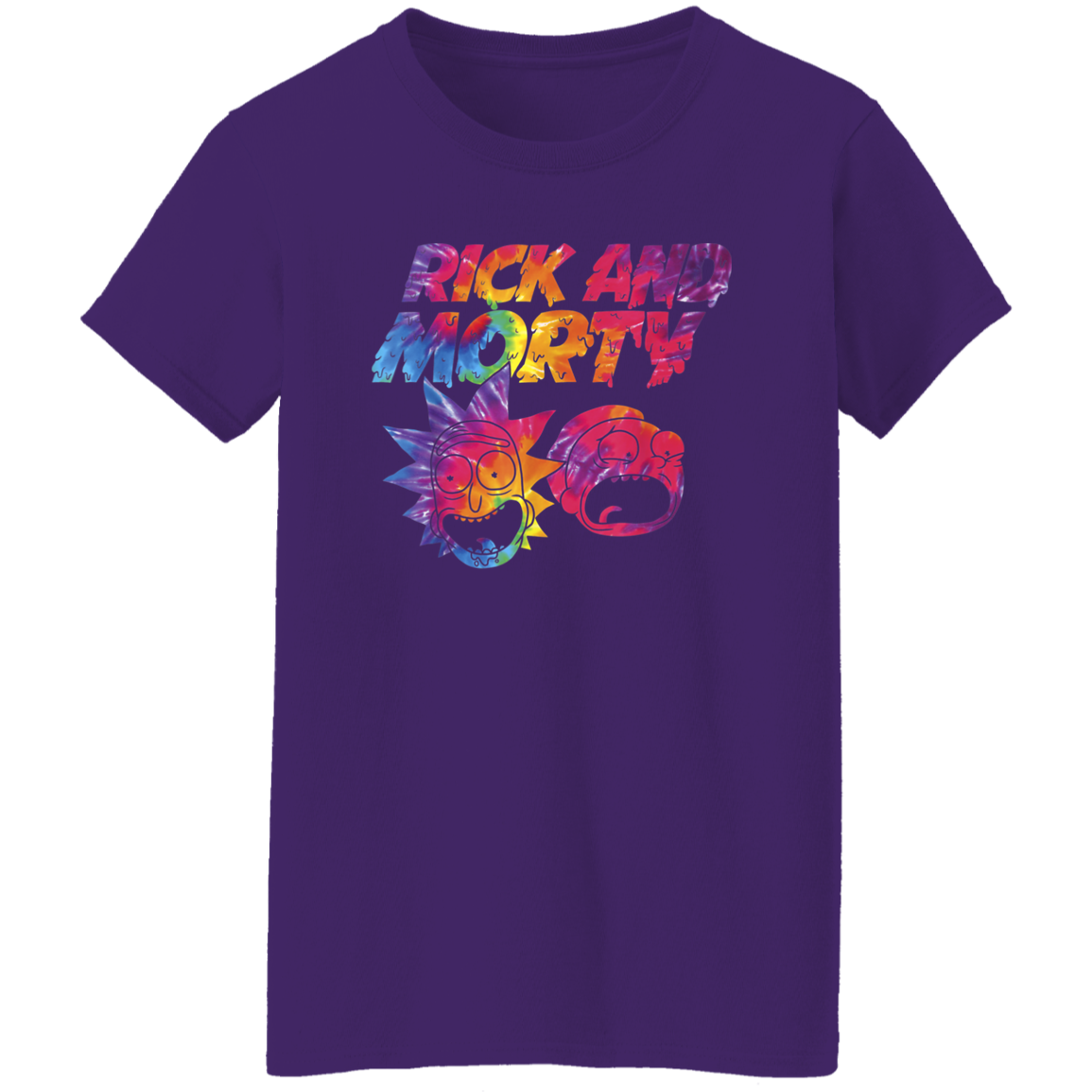 "ACID TRIP RICK AND MORTY" Ladies' 5.3 oz. T-Shirt