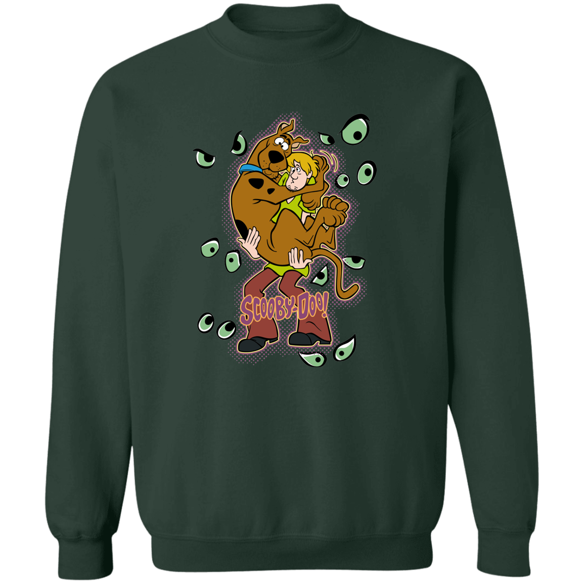 "SCOOBY-DOO" Crewneck Pullover Sweatshirt