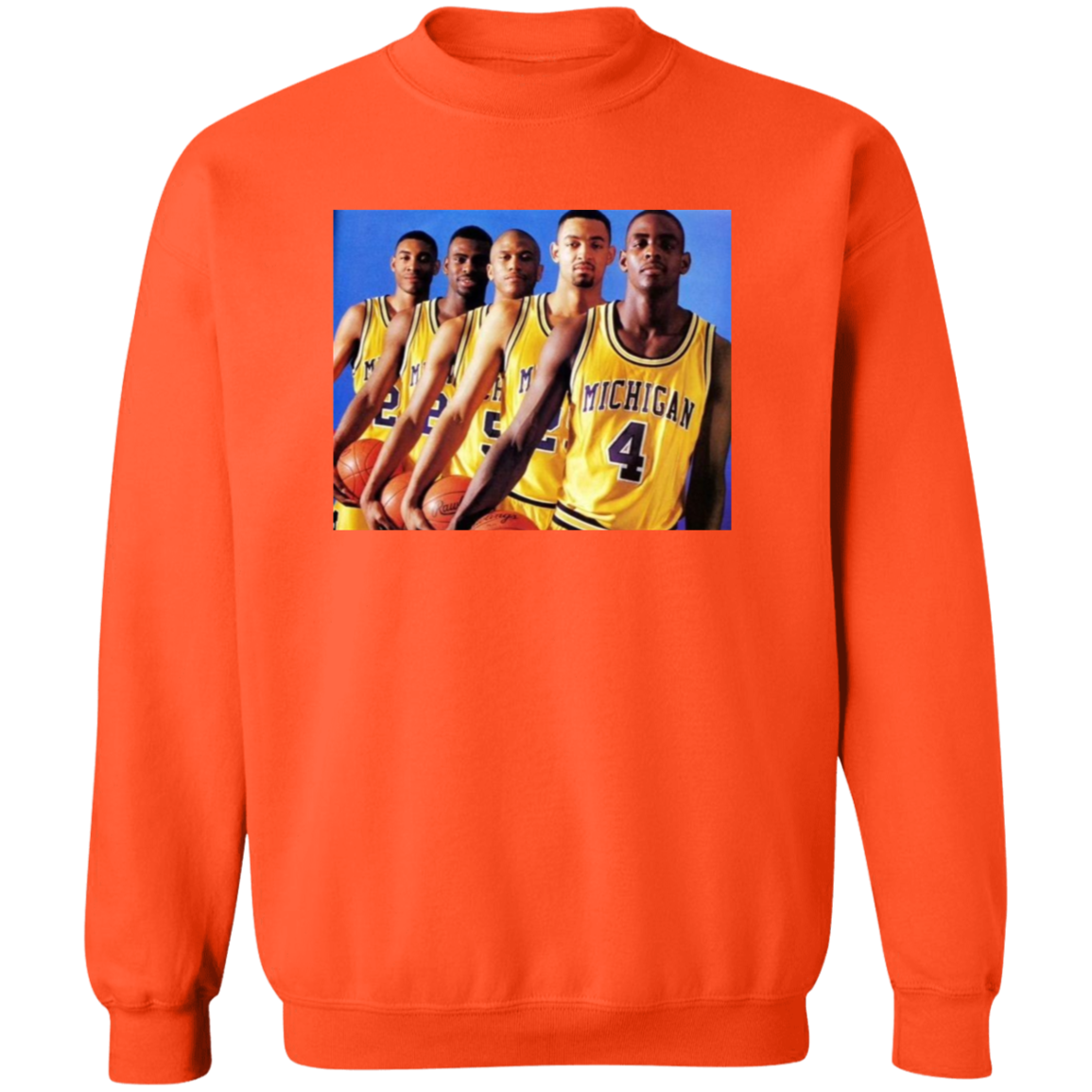 "FABFIVE" Crewneck Pullover Sweatshirt