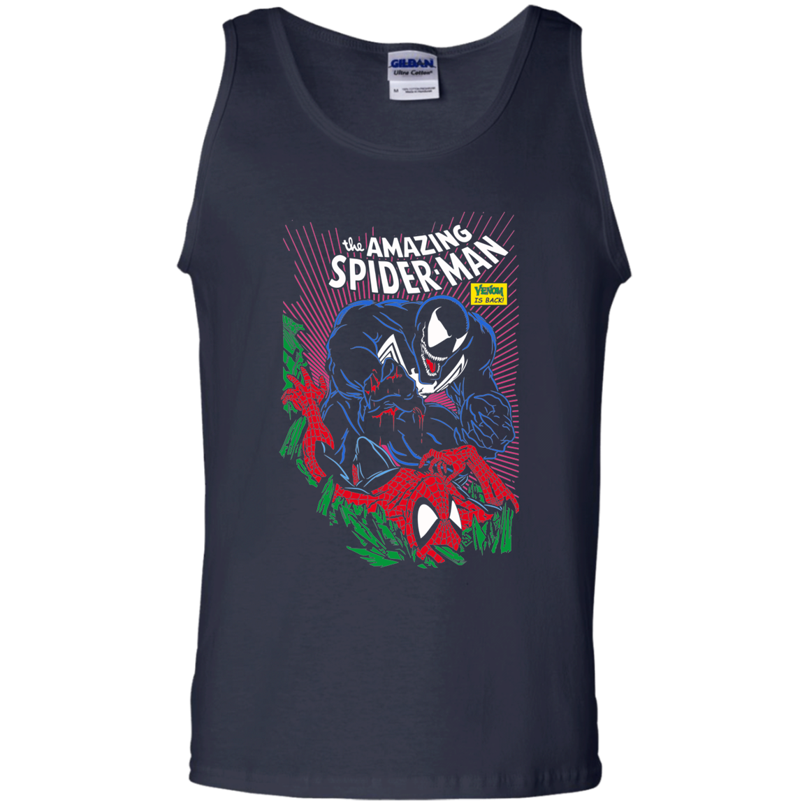 "VENOM IS BACK" 100% Cotton Tank Top