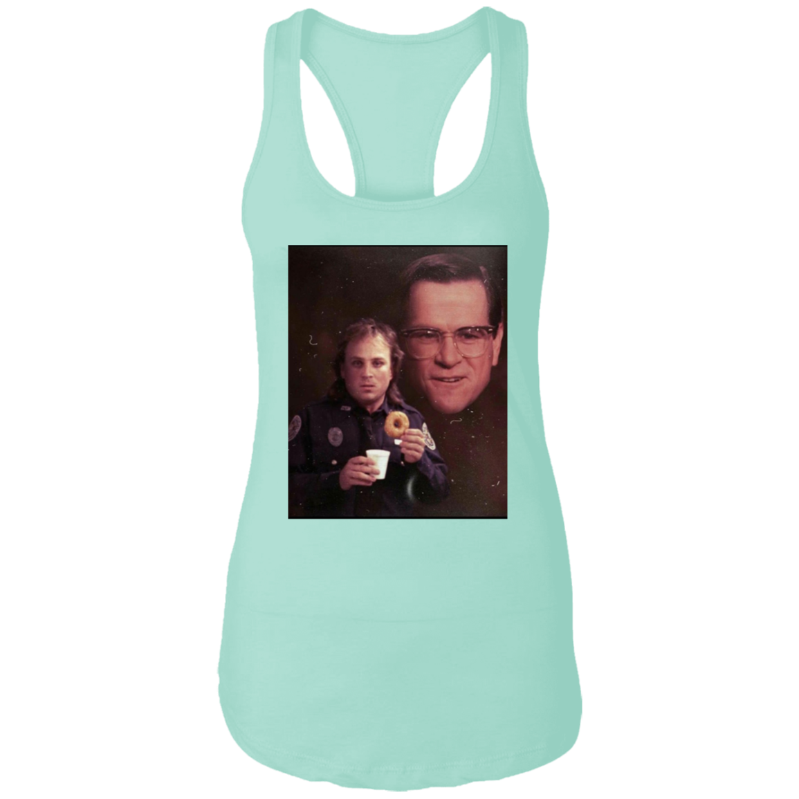 "SWEETCHUCK" Ladies Ideal Racerback Tank